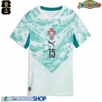Maglie da calcio Portogallo Joao Neves #15 Seconda Maglia Femminile Mondiali 2026  Manica Corta